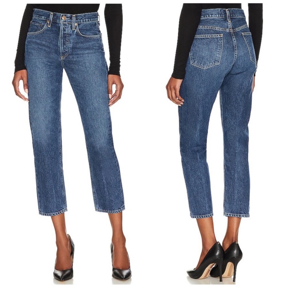 AGOLDE Parker Straight Jean Placebo Wash